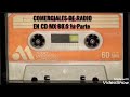 COMERCIALES DE RADIO EN CD MX 80.S 1a Parte