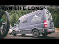 DER HÖLZERNE CAMPER | Van Life im Rustikal Look mit Mountainbike Garage mal anders | Sprinter Umbau