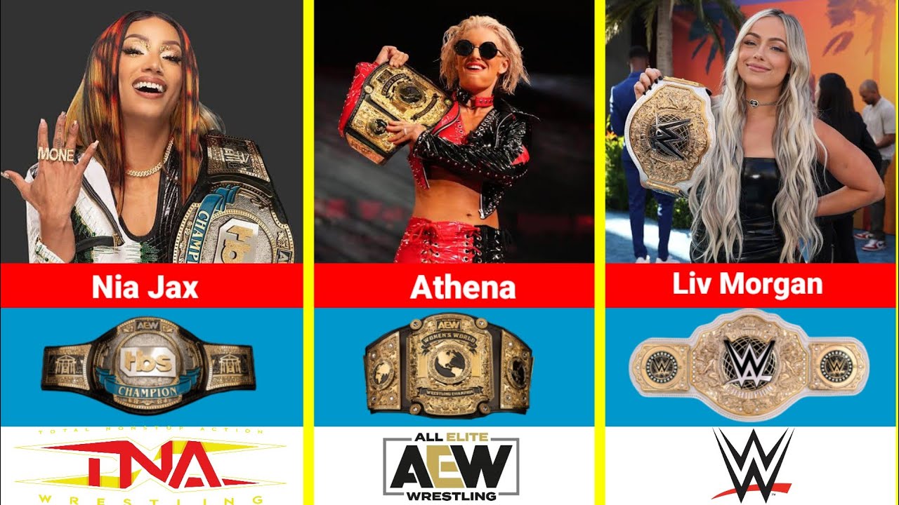 List of Current Pro Wrestling Women's Champions of WWE, AEW, TNA, NJPW ...