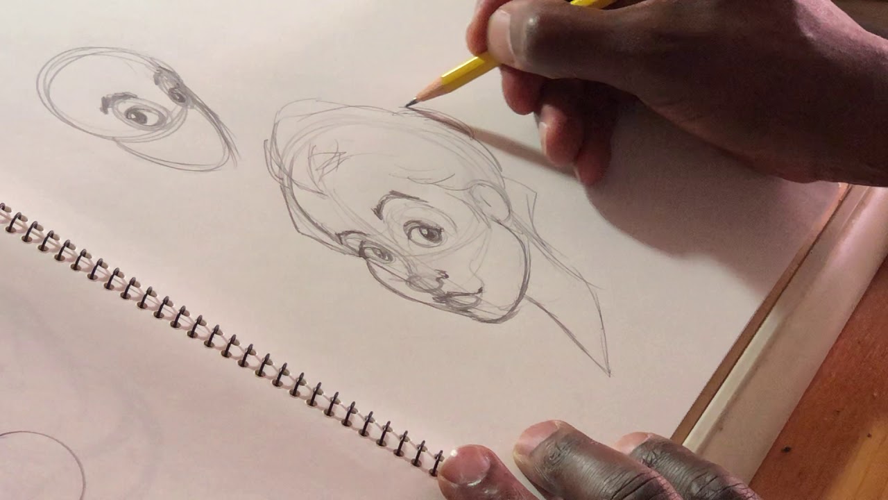 Ki Innis Drawing Demo - Drawing an Appealing Girl - YouTube