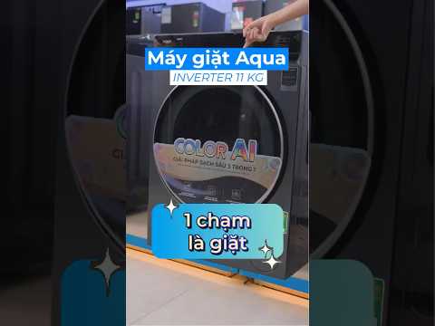 1 chạm là giặt, ai xài cũng được #maygiatdmx