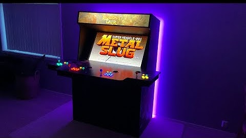 Custom Arcade Machine Led Light Test