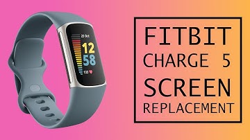 Fitbit Charge 5 Broken Cracked Screen Replacement | Repair Tutorial