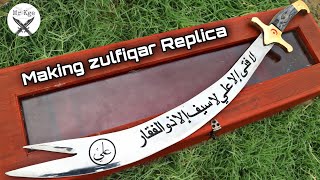 Making Zulfiqar Replica Sword Making Sword 