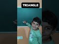 बिना देखे त्रिभुज बनाना #fb #viralvideo #ytshorts #trending #funny