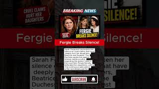 Fergie Breaks Her Silence and the Royal Family Is Not Going to Like It