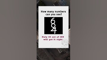 How many numbers can you see? #shorts #viral #iqtest