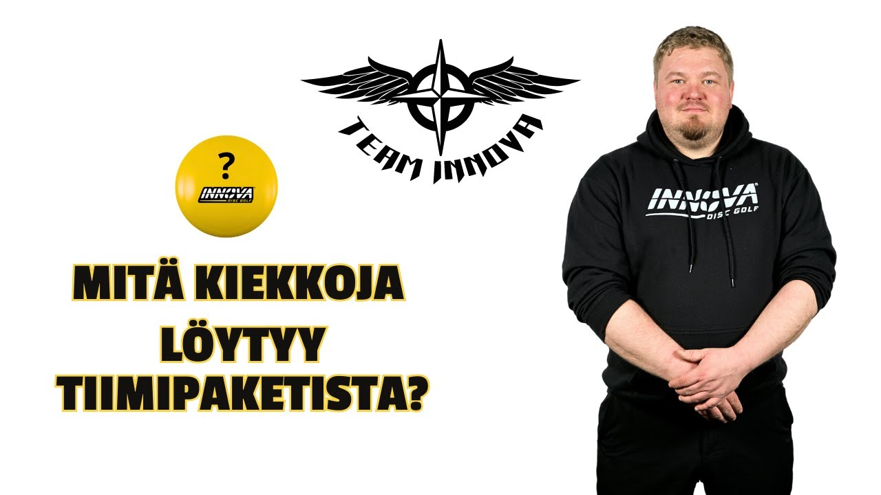 Innovan tiimipaketin kiekkojen unboxing