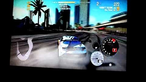 NFS Shift 2 - DRIFT w XBOX360 MOVIES!