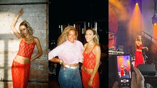 opening up for Kelis vlog 💋❤️🍓 | Akemi Fox