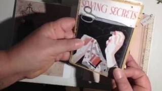 Junk Journal Vintage Sewing SWAP