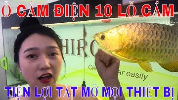 🔴PHUKIENCARONG.VN | REVIEW CÁI Ổ CẮM ĐIỆN THÔNG MINH 10 LỖ CẮM - Tắt mở mọi thiết bị qua màn hình