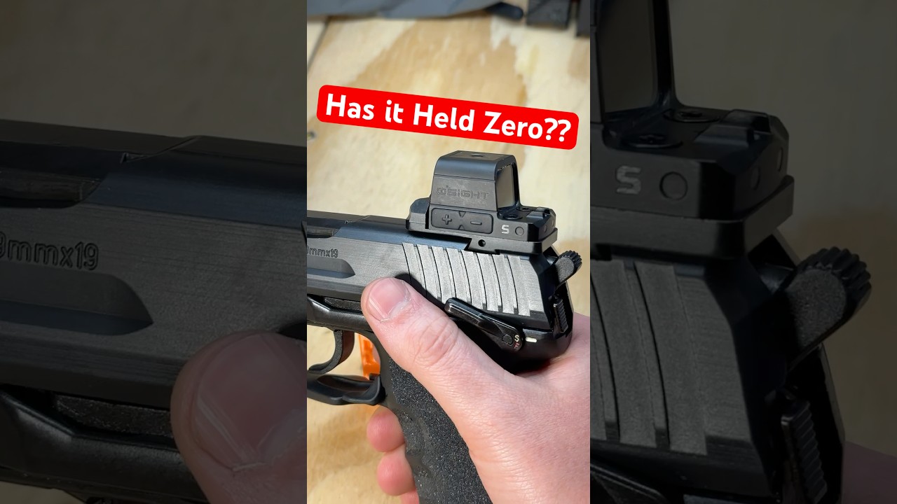 Durability Update! @dovemounts8840 Adapter Plate, and Osight S Durability Report #shorts #reddot