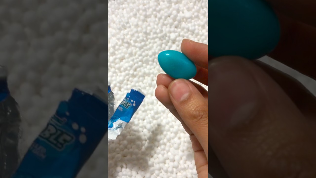 Blue Candy Asmr Wraping 💙 