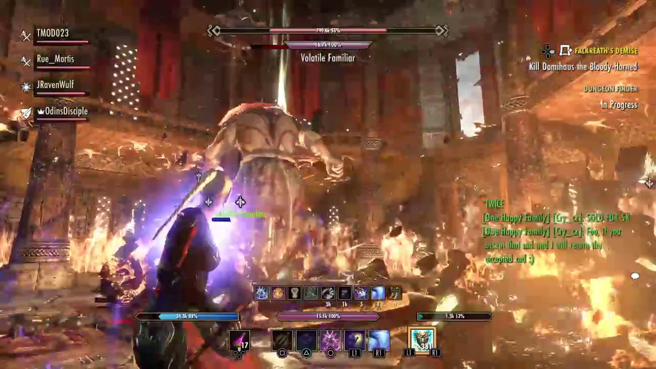 ESO Norm Falkreath Hold: Kill the siege mammoth! - YouTube