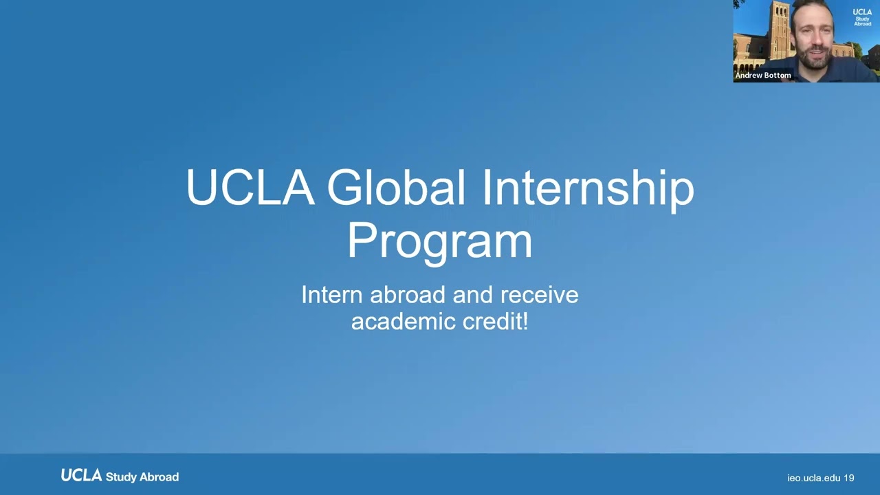 UCLA Study Abroad, International Education Office