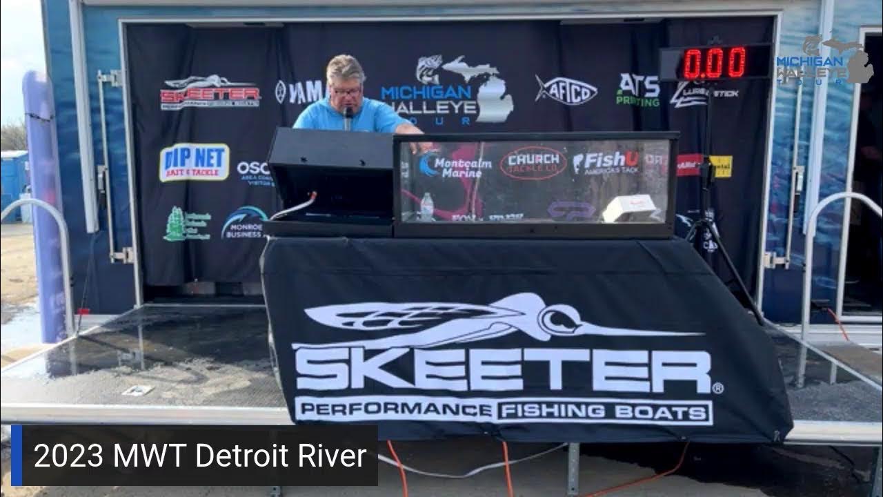 Michigan Walleye Tour Detroit Day 1 YouTube