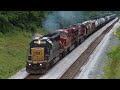 8/1/20- CSX K442 at Morton’s Gap, KY with a Ex Conrail SD40-2 and two Canadian Pacific.
