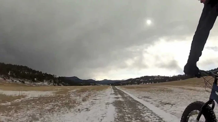 Fat Biking Elk Meadow Park - Jan 11, 2013