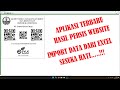 Aplikasi Cetak Label Barcode Kayu Bulat ( SIPUHH Online )