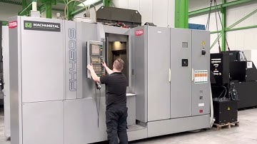 Toyoda FH450 HMC Mach4Metal Fanuc CNC Machiningcenter BAZ