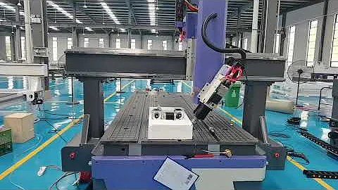 AccTek New Design 4 axis woodworking engraving cnc router AKM1325