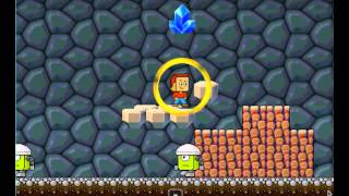 Sploder Arcade Creator - Cave World Preview 1