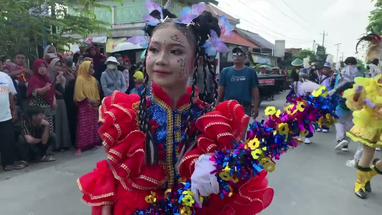 Karnaval HUT RI ke 80 ds Terlangu Brebes 2025 part 1