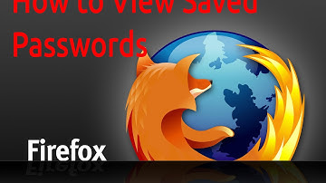 Firefox How to View Saved Password in Firefox 30.0 - Recover Firefox Passwords
