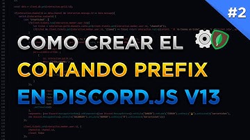 Como hacer el Comando PREFIX | Discord js V13 Series #2
