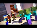 ŞEHİRDE ZOMBİ İSTİLASI! 😱 - Minecraft