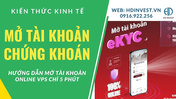 Mở tài khoản Chứng khoán | Mở tài khoản VPS Online chỉ 5 phút