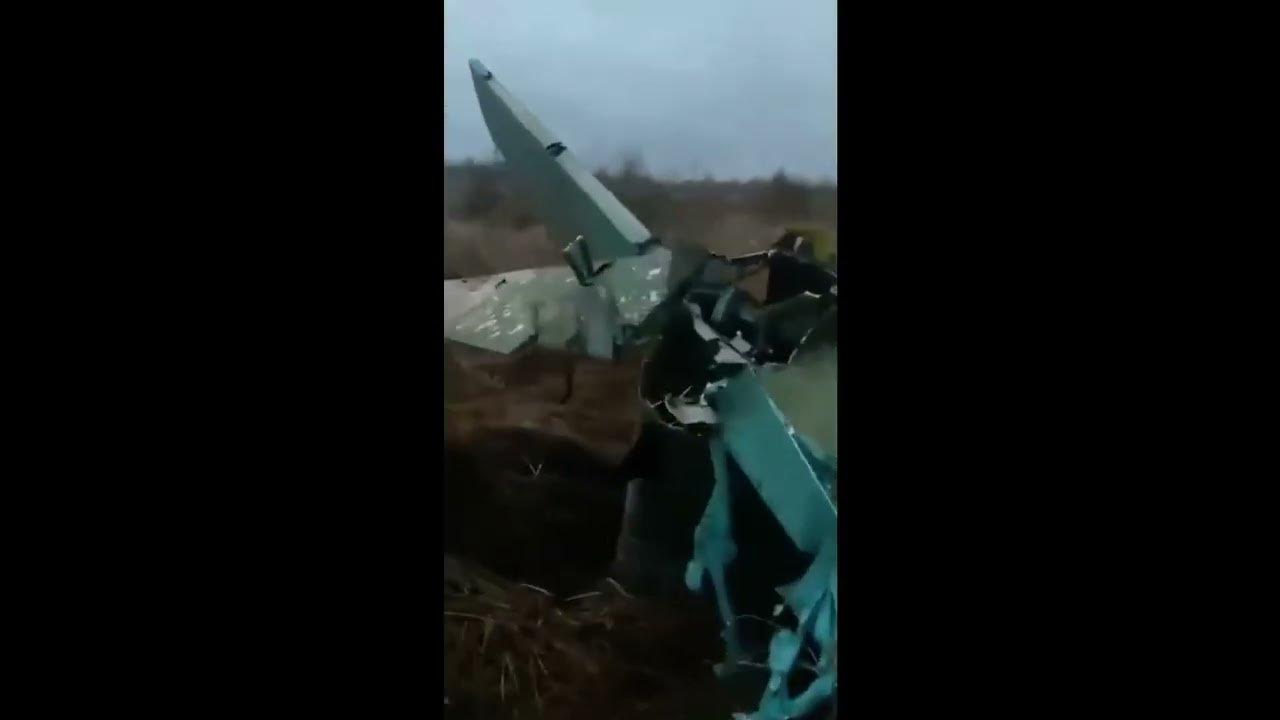 Украина сбила самолет рф. Су 25 ВСУ. Су 25 Украина.