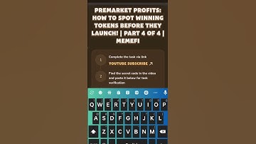 Premarket Profits: How to Spot Winning Tokens Before They Launch! | Part 4 of 4 | MemeFi