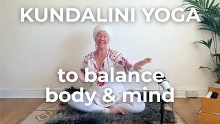 20-minute kundalini yoga for balance | Natural Adjustment Kriya | Yogigems