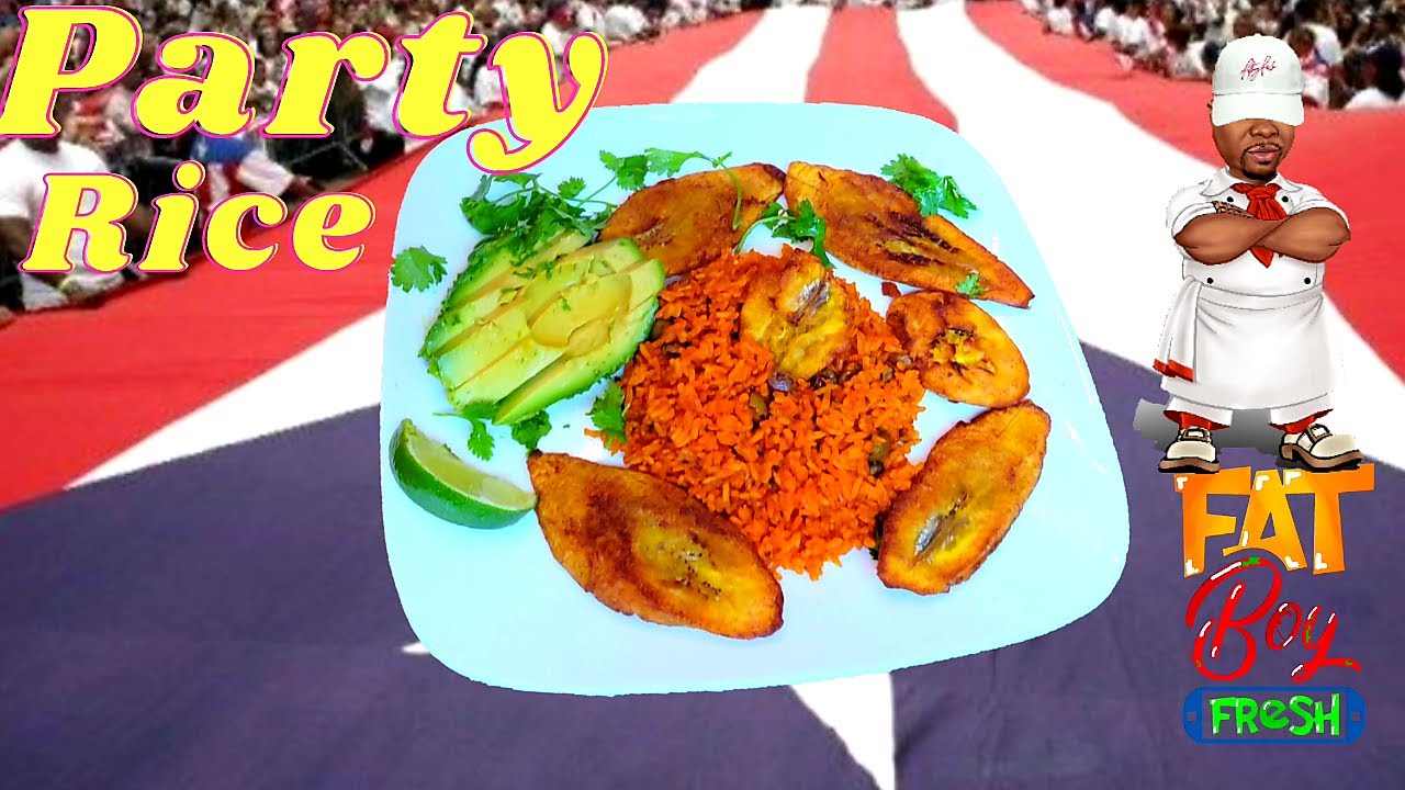 Party Rice // Puerto Rican party rice - YouTube