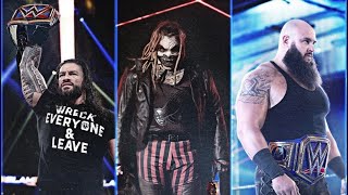 Roman Regins VS The Fiend BrayWyat VS Braun Stroman Universal Champions