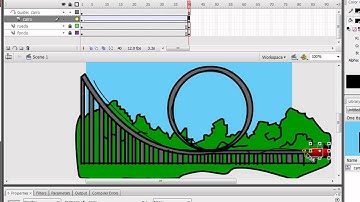 Curso de Adobe Flash CS3 - Uso de la capa guía
