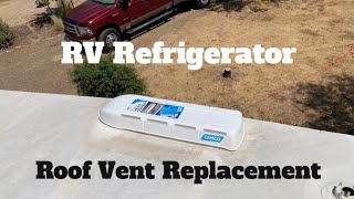 Replace UV Damaged Refrigerator Vent & Base