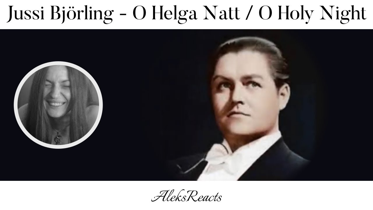 Jussi Björling - O Helga Natt / O Holy Night | Reaction | HIS VOICE OPENS UP THE HEAVENS