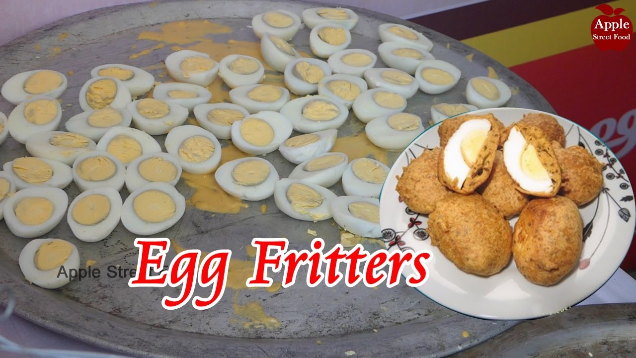 Egg bajji | Egg Bonda | Anda bonda Recipe | APPLE STREET FOOD