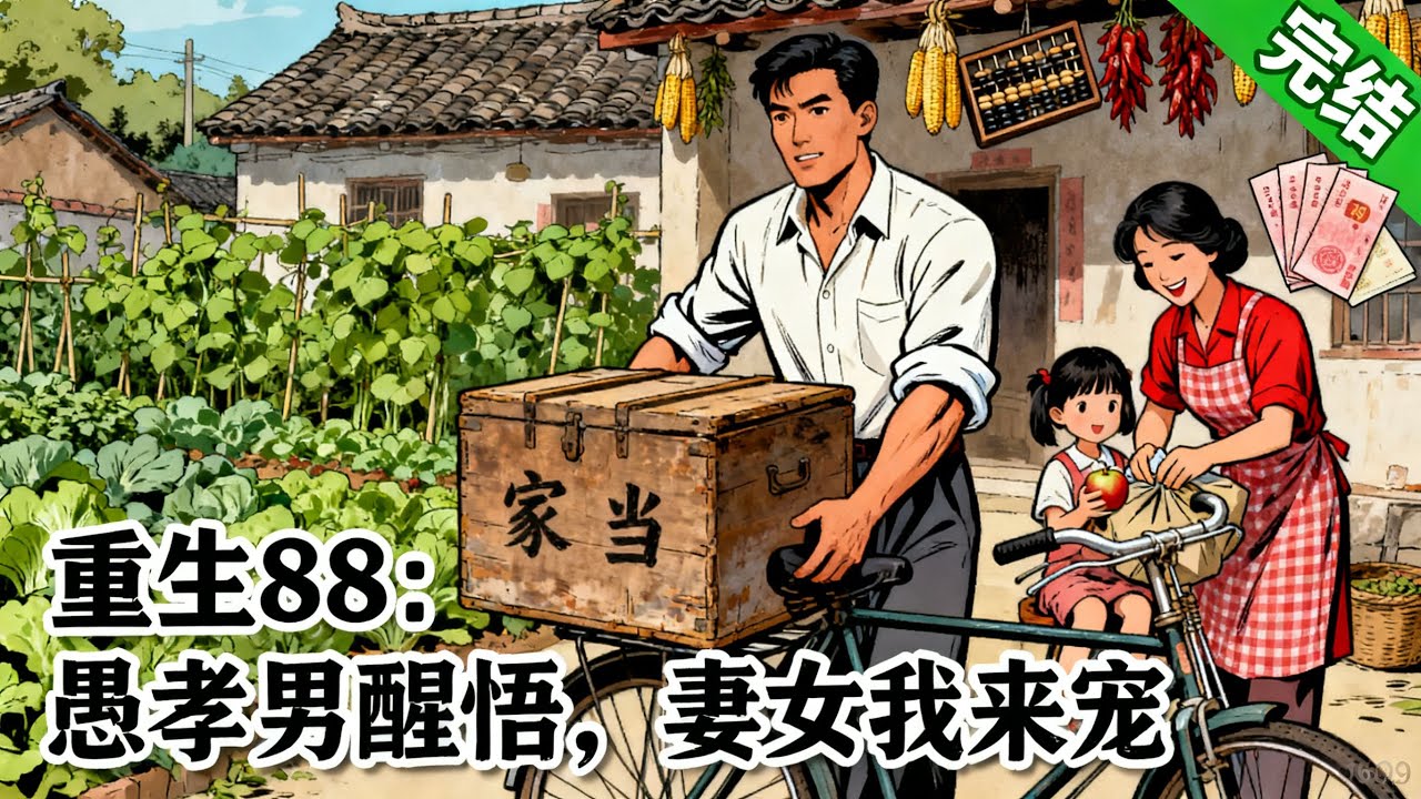 【完结】《重生88：愚孝男醒悟，妻女我來寵》李建國重生回到妻離子散前，面對吸血父母和賭鬼弟弟，他果斷分家單幹，帶着妻女在改革浪潮中發家致富，把她們寵成全村最幸福的人。#小說#年代文#種田