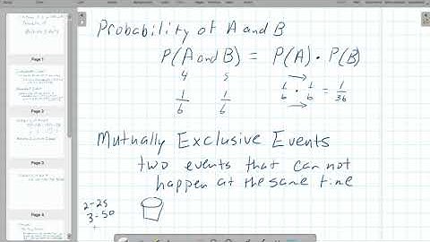 Probability of Multiple Events