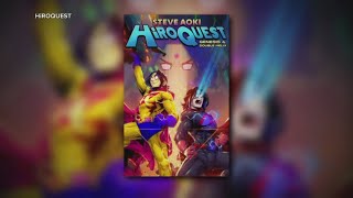 Grammy-nominated artist Steve Aoki unveils new graphic novel series 'HiROQUEST'