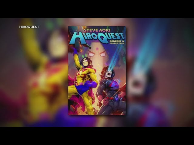 Grammy-nominated artist Steve Aoki unveils new graphic novel