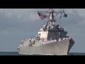 USS Chung Hoon Arrives At Pearl Harbor For RIMPAC 2016
