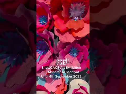 Abu Dhabi ShowCACE Art Exhibition Manarat Al Saadiyat Uaebloggers Abudhabiculture Abudhabi 