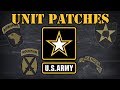 US Army Unit Patches