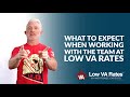 What to expect when working with the team at Low VA Rates