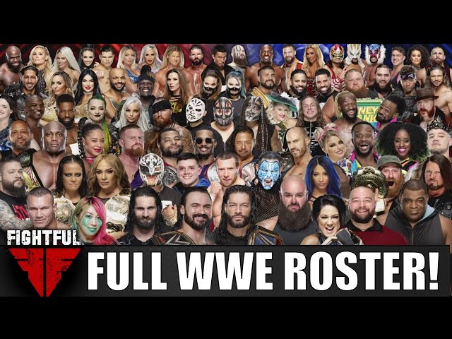 Full Wwe Rosters For Wwe Raw Smackdown Free Agents Fightful News
